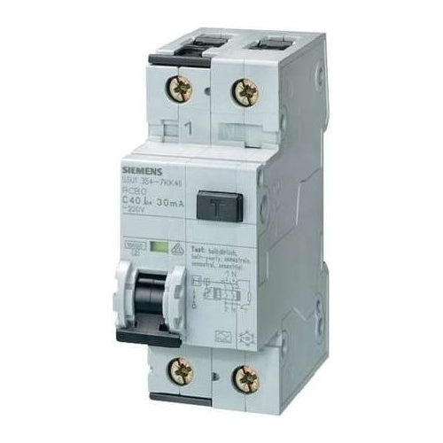 Siemens 5SU1356-6KK16 Residual-current device A-type 1P Stromunterbrecher (5SU1356-6KK16) afbeelding 1