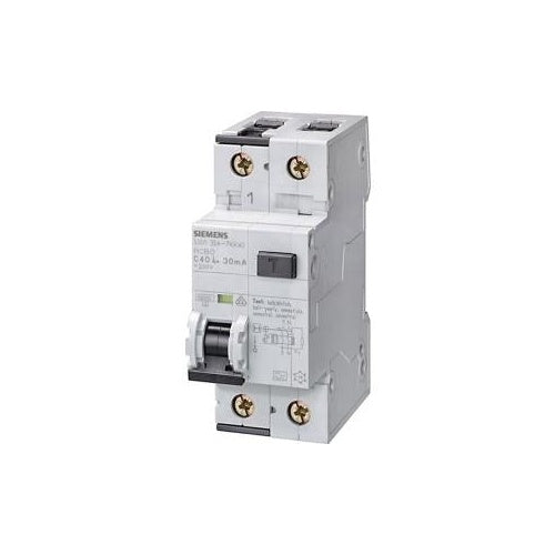Siemens FI-Schutzschalter/Leitungsschutzschalter 2polig 16 A 230 V 5SU1354-7KK16 (5SU1354-7KK16) afbeelding 1