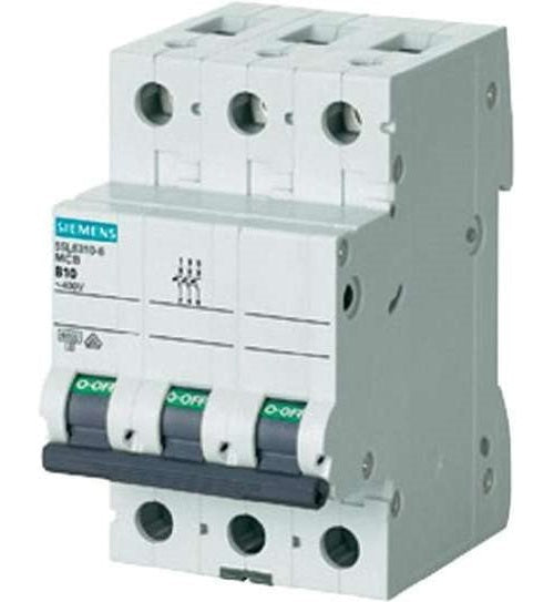 Siemens Leitungsschutzschalter 3polig, C 20 A (5SL6320-7) afbeelding 1