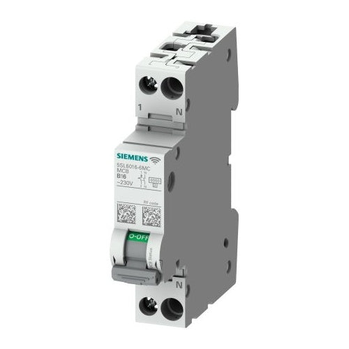 Siemens 5SL60166MC Leitungsschutzschalter 2polig 16 A (5SL60166MC) afbeelding 1