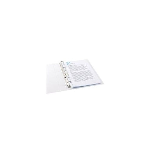 ELBA Prospekthülle Premium, DIN A4, PP, 0,12 mm, genarbt oben und links offen, Eurolochung, verstärkter Lochrand - 100 Stück (71412) - 4002030149502 - image 1