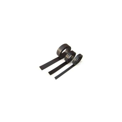 MAUL HEBEL Magnetband, Länge: 10 m, Breite: 25 mm, schwarz Dicke: 1 mm, eine Seite selbstklebend, eine Seite magnetisch (61576-09) afbeelding 1
