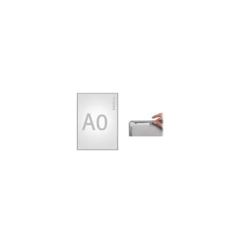 MAUL HEBEL Plakatrahmen standard, DIN A0, Aluminium-Rahmen silbereloxierter Aluminium-Rahmen, UV-stabilisierte Anti- (66040-08) afbeelding 1