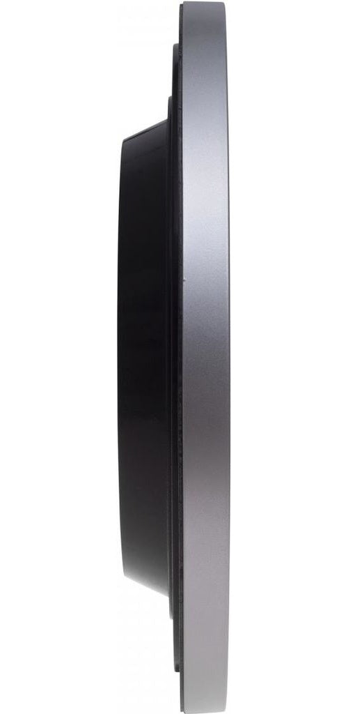 MAUL Wanduhr/Funkuhr MAULstep, Durchmesser: 350 mm, silber automatische Synchronisation, Batteriebetrieb, inkl. 1x - 1 Stück (9053595) afbeelding 1