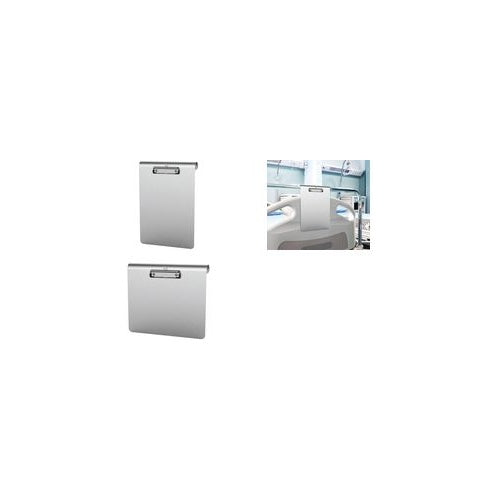 MAUL Klemmbrett MAULmedic, Aluminium, A4 quer, silber Klemme aus Metall, Klemmweite: 8 mm, silbereloxiert, - 1 Stück (2354408) afbeelding 1