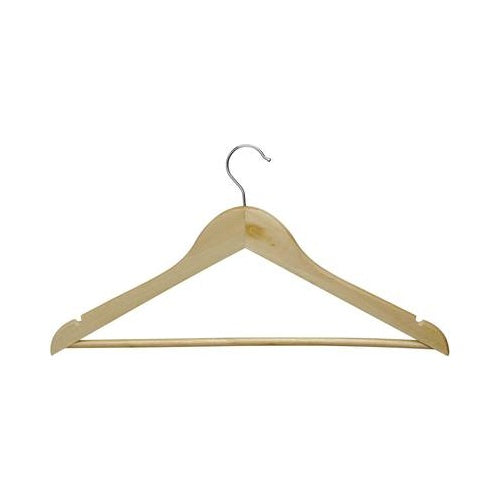 MAUL Kleiderbügel Holz 9453370 buche 8 St./Pack (9453370) afbeelding 1
