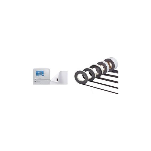 MAUL Magnetband selbstklebend (B)100 mm x (L)10 mm Dicke: 1 mm, individuell zuschneidbar, flexibel - 1 Stück (6156709) afbeelding 1