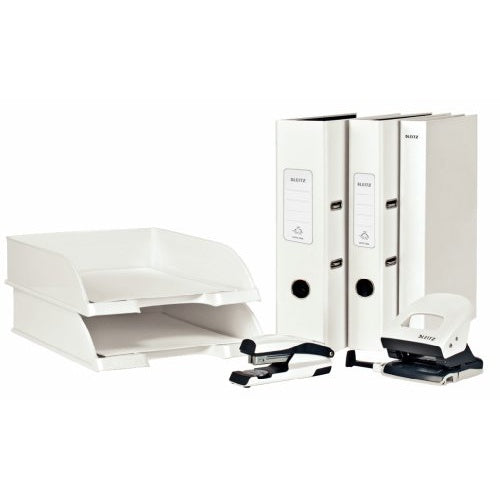 Leitz 55612001 - Perleffekt - Weiß - Metall - Kunststoff - 100 Heftklammern - Hinten - P2 Nr. 10 - 80 g/m² (5561-20-01) - 4002432100781 - image 4
