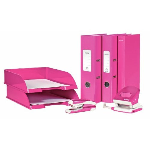 Leitz 55612023 - Metallisch - Pink - Metall - Kunststoff - 100 Heftklammern - Hinten - P2 Nr. 10 - 80 g/m² (5561-20-23) - 4002432100798 - image 4