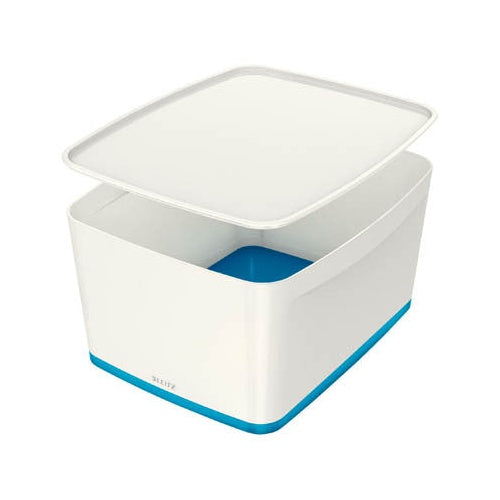 MyBox mittel mit Deckel blau (5216-40-36) afbeelding 1