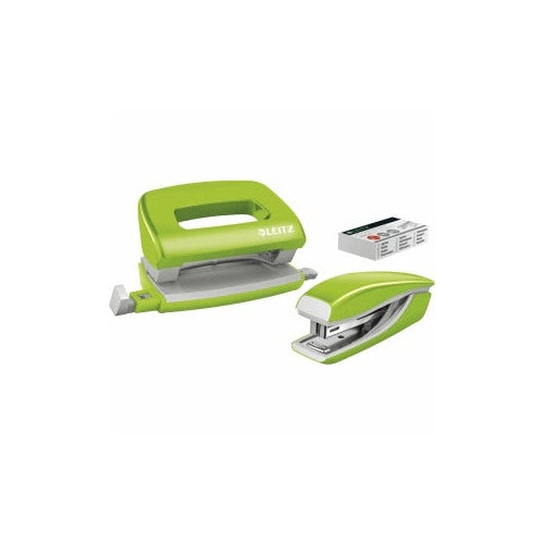 Leitz WOW - Grün - Monochromatisch - Metall - Kunststoff - 100 Heftklammern - P2 Nr. 10 (5561-20-54) afbeelding 1