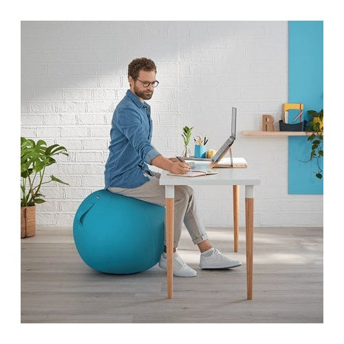 Leitz Ergo Cosy Active - Gepolsterter Sitz - Blau - Grau - 33 cm - 110 kg - 341 mm - 369 mm (5279-00-61) afbeelding 2