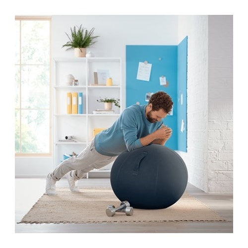 Leitz Ergo Cosy Active - Gepolsterter Sitz - Blau - Grau - 33 cm - 110 kg - 341 mm - 369 mm (5279-00-89) afbeelding 6
