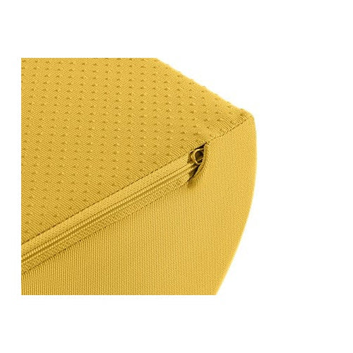LEITZ Fußstütze Ergo Cosy, gelb ergonomisch, mit weichem Kern & Stoffbezug, kann als - 1 Stück (5371-00-19) afbeelding 2