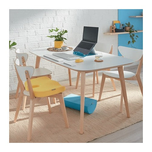 Leitz Fußstütze Ergo Cosy, blau ergonomisch, mit weichem Kern & Stoffbezug, kann als - 1 Stück (5371-00-61) afbeelding 3