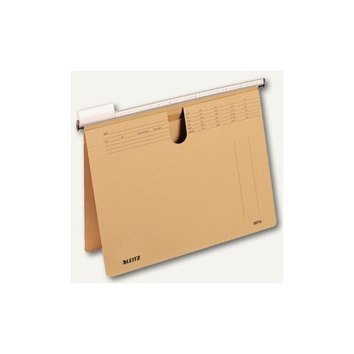 Leitz Hängehefter BETA 25140000 DIN A4 Natronkarton naturbraun (25140000) afbeelding 1
