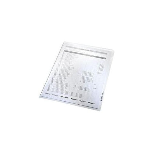 LEITZ Sichthülle extrastark, A4, PP, glasklar, 0,16 mm oben und seitlich offen, dokumentenecht, Hartfolie, mit (4020-00-03) afbeelding 1
