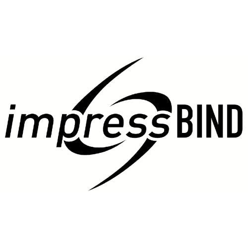 Esselte Leitz ImpressBIND - Feste Schutzhülle - A4 (210 x 297 mm) - 70 Blätter - Matt Leinen schwarz - für Leitz impressBIND 140, impressBIND 280 (7391-00-95) afbeelding 3
