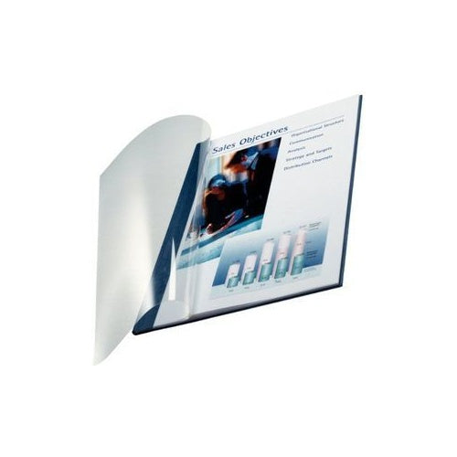 Esselte Leitz ImpressBIND - 10,5 mm - A4 (210 x 297 mm) - 105 Blätter - Blau - Bindekamm aus Kunststoff (7414-00-35) afbeelding 1