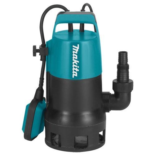 Makita PF0410 Schmutzwasser-Tauchpumpe mit Schutzkontaktstecker 8400 l/h afbeelding 1