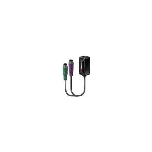 LINDY 100m PS/2 KM Cat.5e/6 Extender - Sender und Empfänger - Tastatur- / Maus-Erweiterung - bis zu 100 m afbeelding 1
