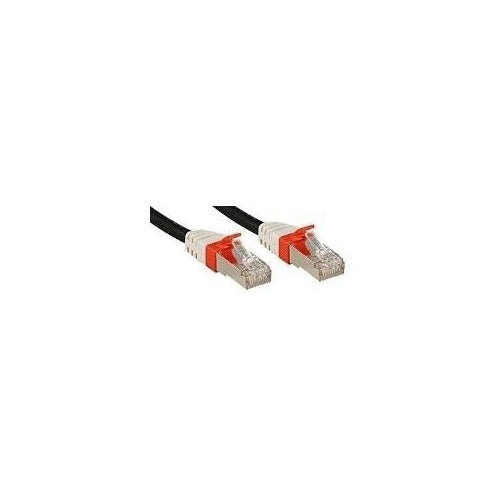 Lindy Premium - Patch-Kabel - RJ-45 (M) - RJ-45 (M) - 15,0m - SFTP - CAT 6a - halogenfrei - Schwarz (45369) afbeelding 1