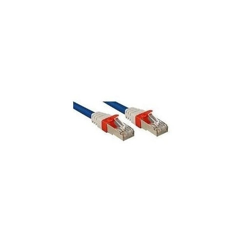 Lindy Premium - Patch-Kabel - RJ-45 (M) - RJ-45 (M) - 20,0m - SFTP - CAT 6a - halogenfrei - Blau (45381) afbeelding 1