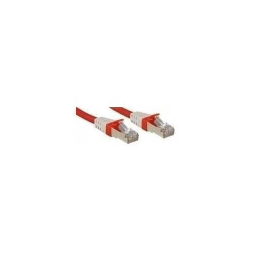 Lindy Premium - Patch-Kabel - RJ-45 (M) - RJ-45 (M) - 20,0m - SFTP - CAT 6a - halogenfrei - Rot (45392) afbeelding 1
