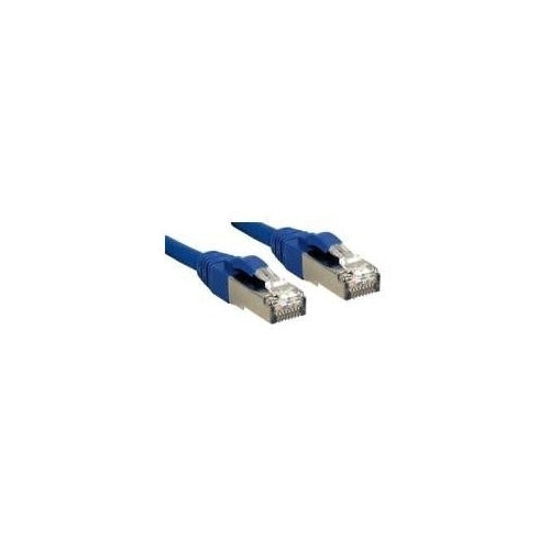 Lindy - Patch-Kabel - RJ-45 (M) - RJ-45 (M) - 15,0m - SFTP - CAT 6 - halogenfrei - Blau (45648) afbeelding 1