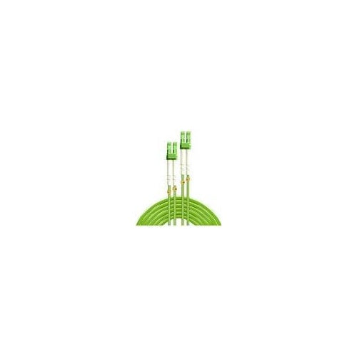 Lindy - Patch-Kabel - LC Multi-Mode (M) bis LC Multi-Mode (M) - 5,0m - Glasfaser - 50/125 Mikrometer - OM5 - halogenfrei - hellgrün (46313) afbeelding 1