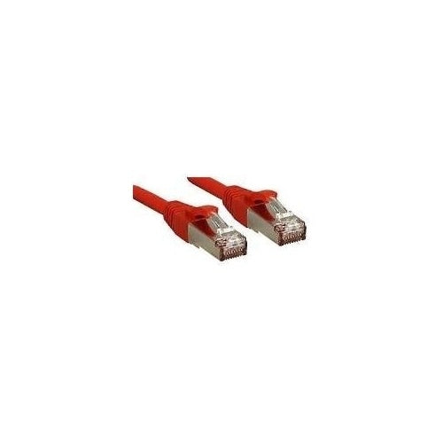 Lindy - Patch-Kabel - RJ-45 (S) - RJ-45 (S) - 30,0m - SFTP, PiMF - CAT 6a - gepresst, glatt, halogenfrei - Rot (47171) afbeelding 1