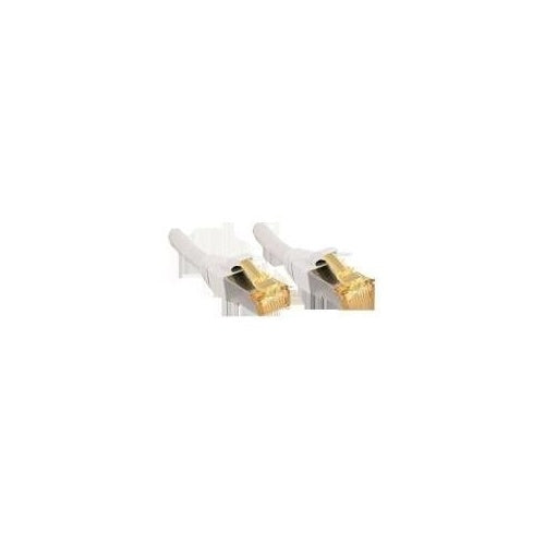 Lindy - Patch-Kabel - RJ-45 (M) - RJ-45 (M) - 10,0m - SFTP -Cat.7 Rohkabel - gepresst, halogenfrei - weiß (47328) afbeelding 1