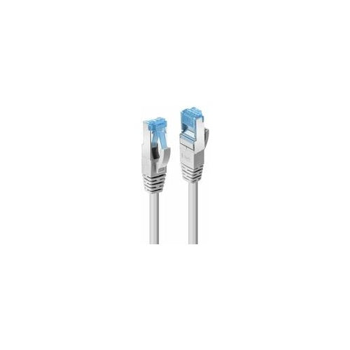 Lindy - Patch-Kabel - RJ-45 (M) zu RJ-45 (M) - 3,0m - 6,5 mm - S/FTP - CAT 7 (Kabel) / CAT 6a (Anschlüsse) - ohne Haken, halogenfrei - Grau (Packung mit 10) (47690) afbeelding 1