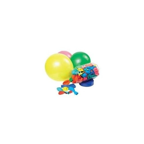 Papstar Luftballons Ø 19 cm farbig sortiert in Dose - Gemischte Farben - Oval - Gummi - 19 cm - 600 mm - 230 mm (18989) afbeelding 1