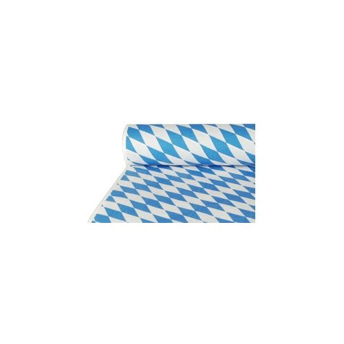 PAPSTAR Damast-Tischtuch "Bayrisch Blau" (B)1,0 x (L)50 m Papier-Tischtuch mit Damast-Prägung, Stärke: 45 g/qm - 1 Stück (88162) afbeelding 1