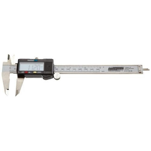 BRÜDER MANNESMANN Digital-Schieblehre, aus Aluminium in Kunststoffschatulle, Auflösung: 0,01 mm, Arbeits - 1 Stück (M823-160) afbeelding 1