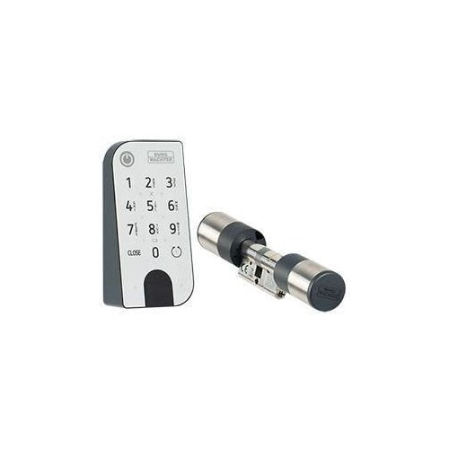 Cylindre électronique BURG-WÄCHTER secuENTRY easy 7601 avec clavier rétroéclairé IP53 afbeelding 1