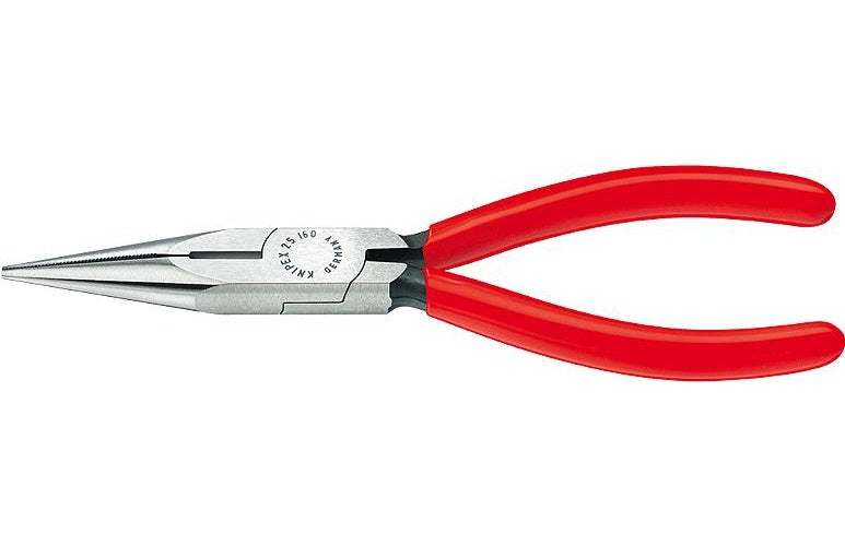 Knipex 25 01 125 Elektronik- u. Feinmechanik Flachrundzange Gerade 125 mm - 4003773015932 - image 1
