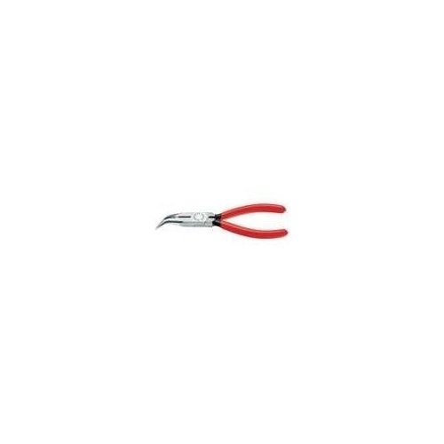 Knipex 25 21 160 Elektronik- u. Feinmechanik Flachrundzange 40° gebogen 160 mm afbeelding 1