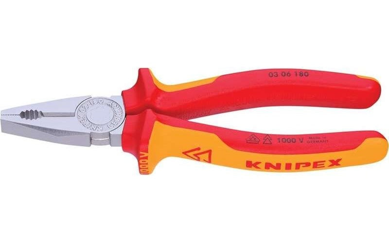 KNIPEX Kombizange verchromt 160 mm (03 06 160) - 4003773021902 - image 1