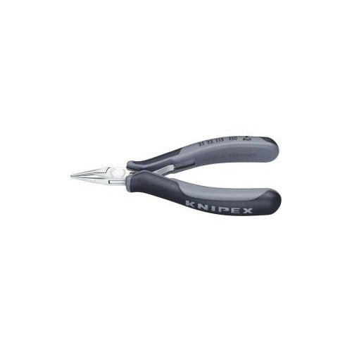 KNIPEX ESD ELEKTRONIK GREIFZANGE - Präzisionszangen für feinste Montagearbeiten z. B. in Elektronik und Feinmechanik - zum Greifen, Halten und Biegen - Ausführung elektrisch ableitenddissipativ - durchgestecktes Präzisionsgelenk - glatt ges afbeelding 1