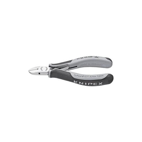Knipex 77 02 77 02 115 ESD ESD Seitenschneider mit Facette 115 mm afbeelding 1