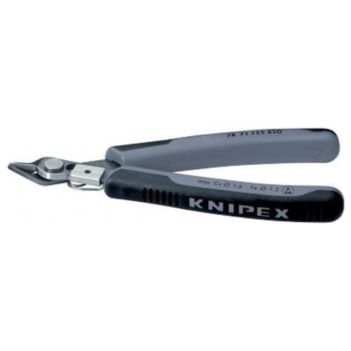 Knipex Super-Knips 78 71 125 ESD ESD Printzange ohne Facette 125 mm afbeelding 1