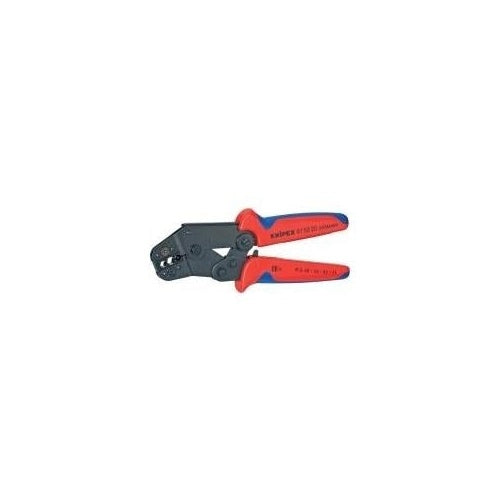 Knipex 97 52 20 Crimpzange kurze Bauform Geeignet für für KOAX-, BNC- und TNC-Steckverbinder RG 58 59 62 71 223 Crim (97 52 20) afbeelding 1