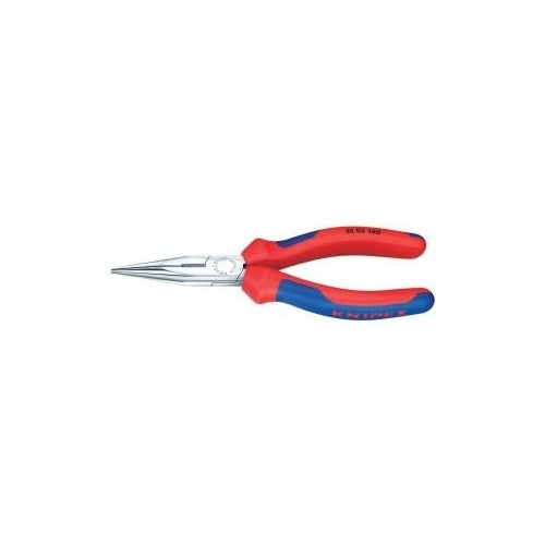 Knipex 25 05 140 Elektronik- u. Feinmechanik Flachrundzange Gerade 140 mm afbeelding 1