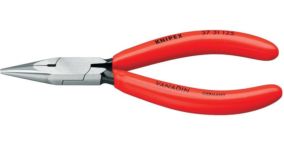 Knipex 37 31 125 Elektronik- u. Feinmechanik Flachrundzange Gerade 125 mm - 4003773035145 - image 1