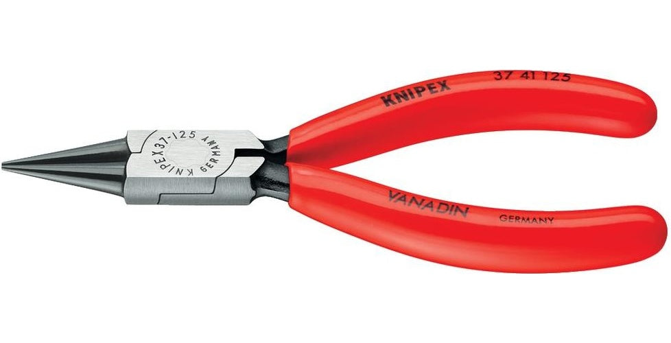 Knipex 37 41 125 Elektronik- u. Feinmechanik Rundzange Gerade 125 mm - 4003773035152 - image 1
