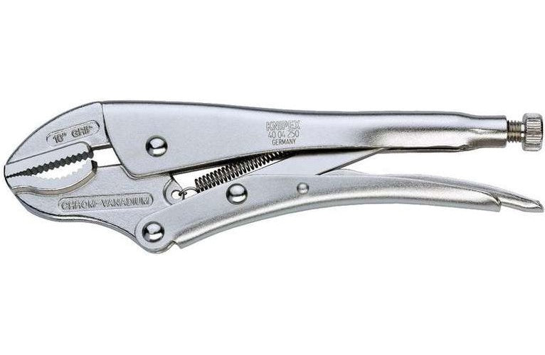 Knipex 40 04 250 Gripzange Gerade mit Prismenaussparung 0 - 35 mm 250 mm afbeelding 1