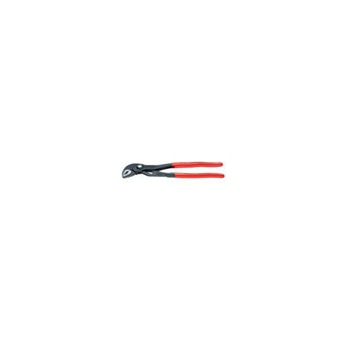 Knipex 87 11 250 Cobra®...matic Wasserpumpenzange mit rutschhemmendem Kunststoff überzogen grau atramentiert 250 mm (87 11 250) afbeelding 1
