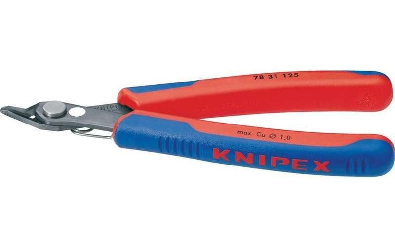 Knipex Super-Knips 78 31 125 Elektronik- u. Feinmechanik Printzange ohne Facette 125 mm afbeelding 1